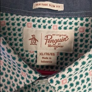 Men’s Original Penguin (XL) short sleeve shirt